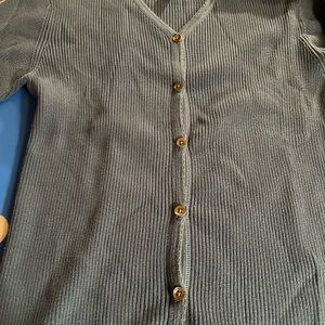 Eddie Bauer 2piece ribbed twin sweater & vest set